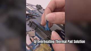 Bantalan Celah Termal Silikon Untuk layanan AI