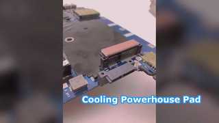 Bantalan pengisi celah konduktif termal Ultra Lembut